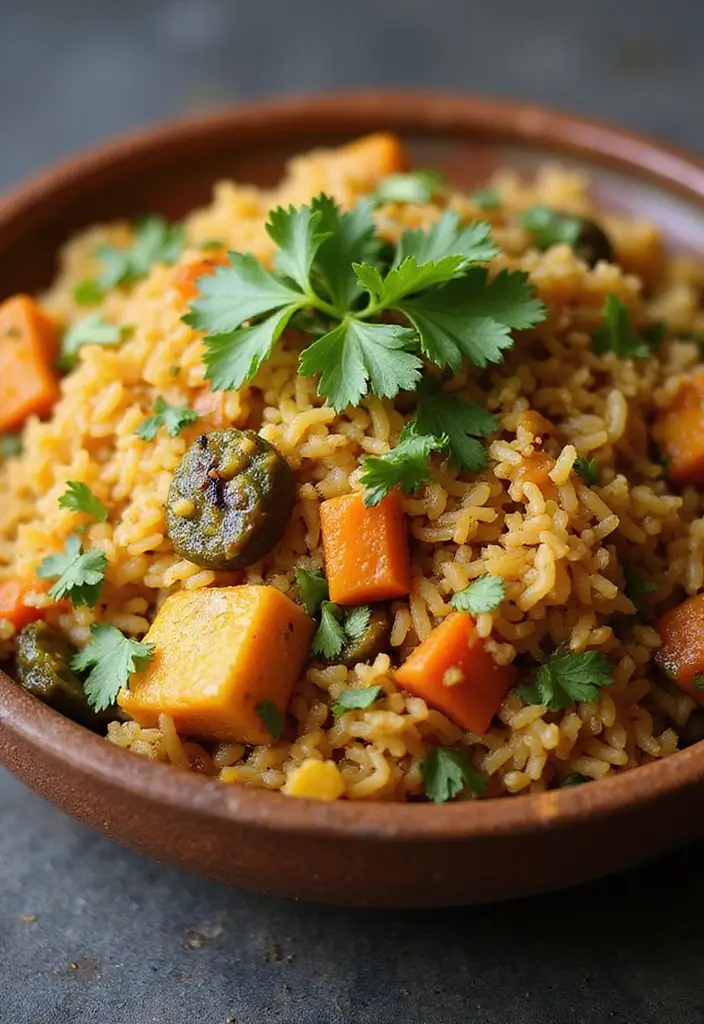 25 Easy Indian Rice Recipes You’ll Cook Again And Again 1 25 Easy Indian Rice Recipes You’ll Cook Again And Again - 1. Vegetable Biryani