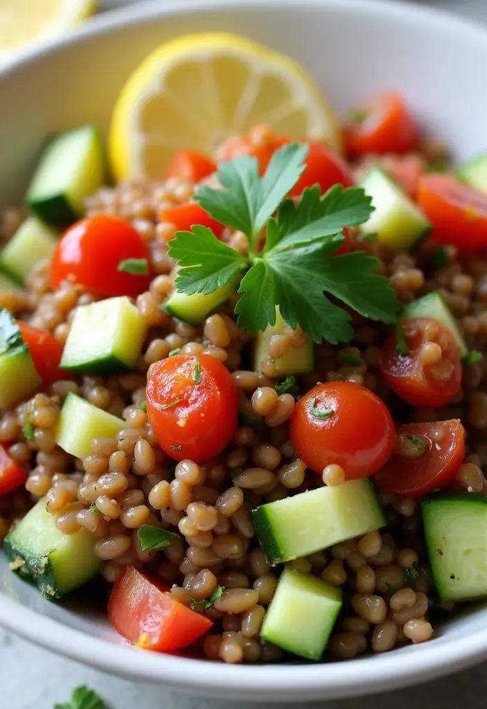 25 Fresh And Healthy Indian Veg Salad Recipes Youll Love 11. Lentil and Tomato Salad