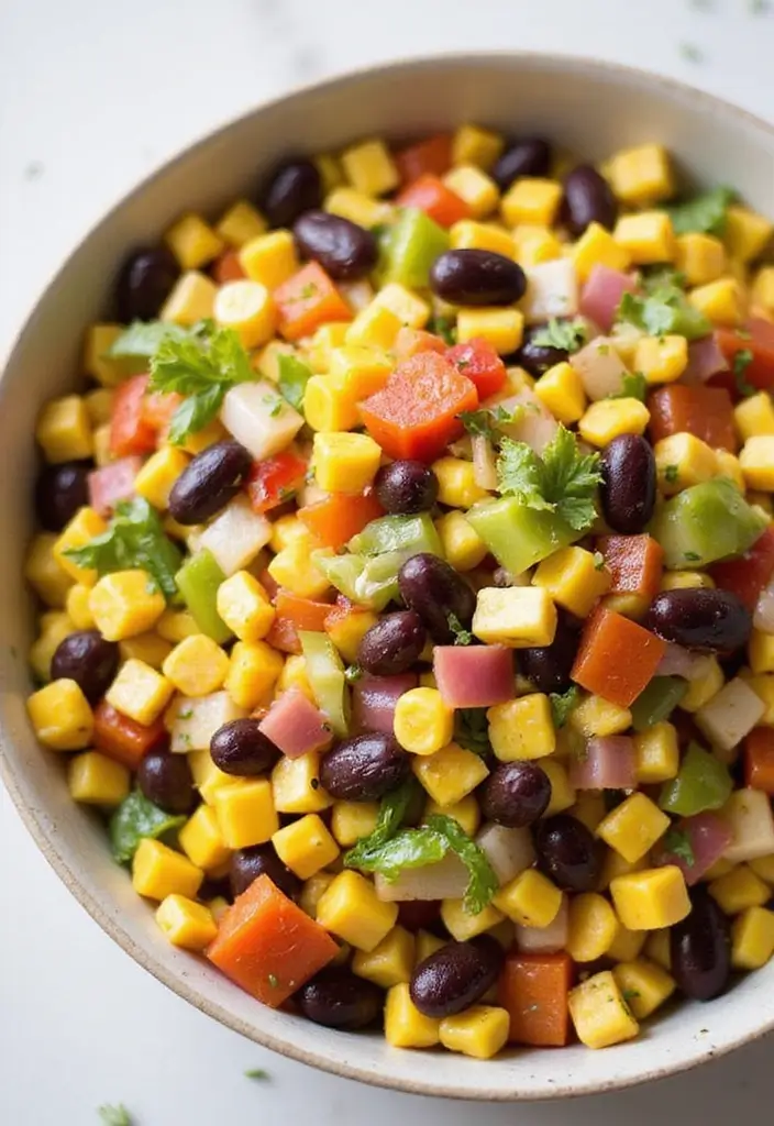 25 Fresh And Healthy Indian Veg Salad Recipes Youll Love 13. Corn and Black Bean Salad