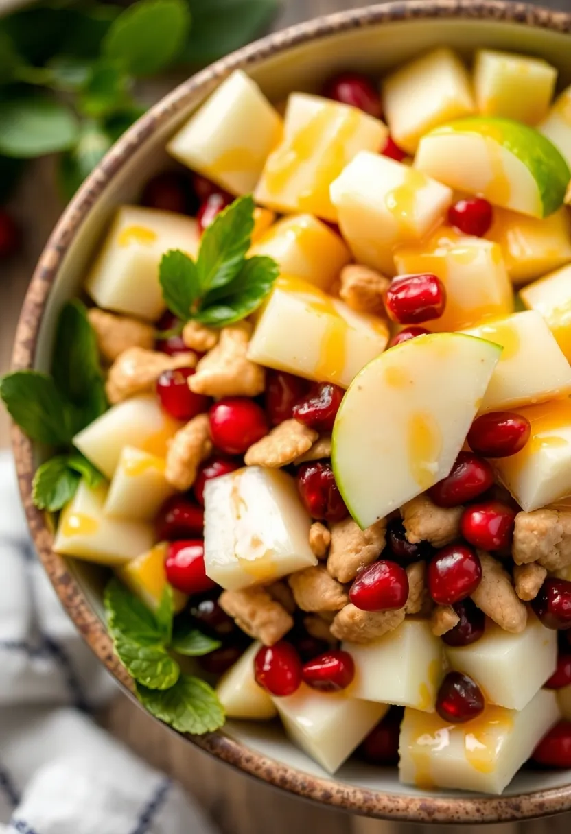 25 Fresh And Healthy Indian Veg Salad Recipes Youll Love 23. Fruit and Nut Salad