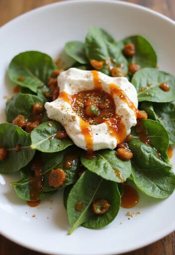 25 Fresh And Healthy Indian Veg Salad Recipes Youll Love 4. Palak Chaat Salad