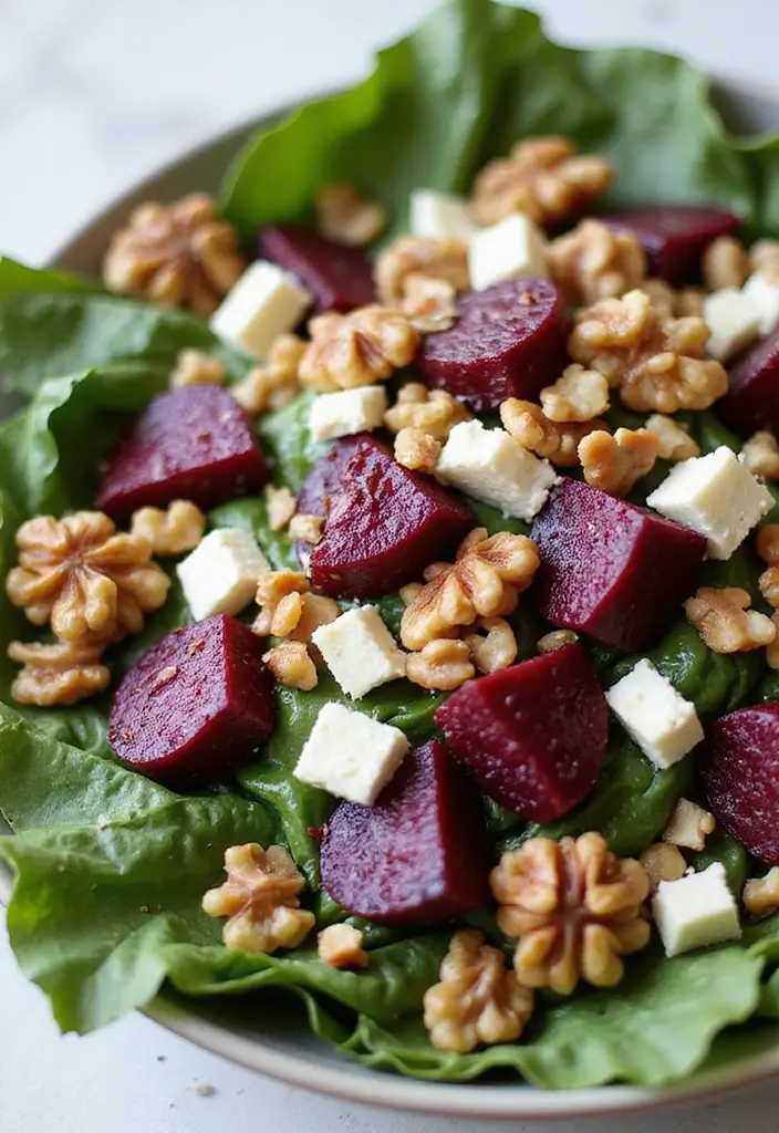 25 Fresh And Healthy Indian Veg Salad Recipes Youll Love 5. Beetroot and Feta Salad