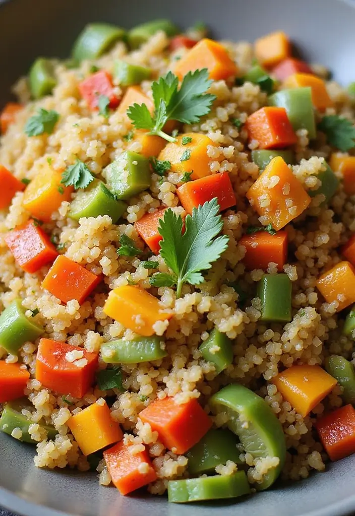 25 Fresh And Healthy Indian Veg Salad Recipes Youll Love 8. Quinoa Salad with Vegetables