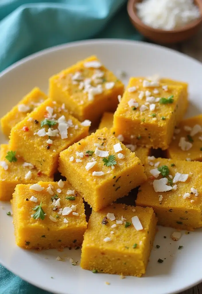 25 Gluten Free Indian Recipes That Don’t Feel Restrictive 2 25 Gluten Free Indian Recipes That Don’t Feel Restrictive - 2. Gluten Free Dhokla
