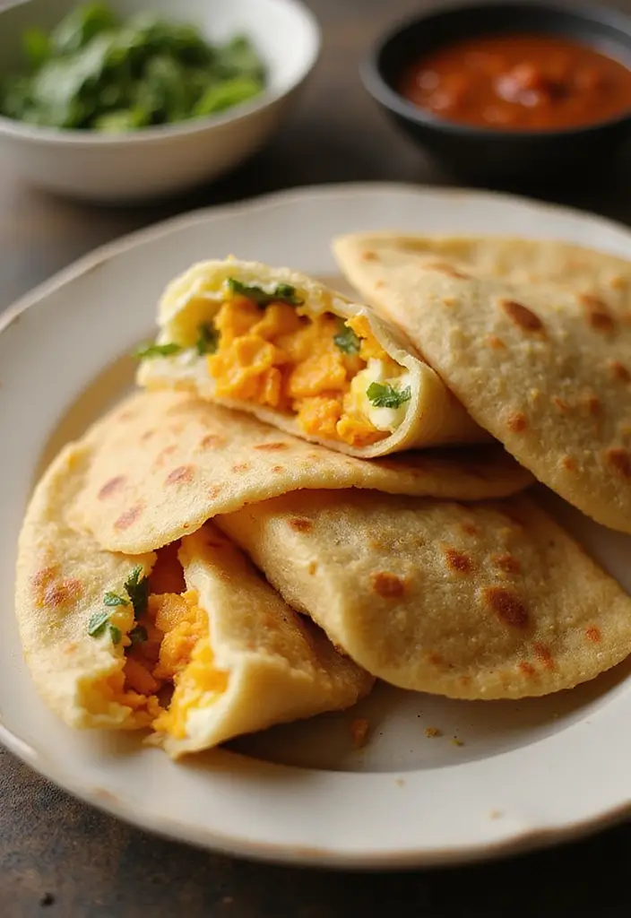 25 Gluten Free Indian Recipes That Don’t Feel Restrictive 3 25 Gluten Free Indian Recipes That Don’t Feel Restrictive - 3. Baida Roti with Gluten-Free Flour