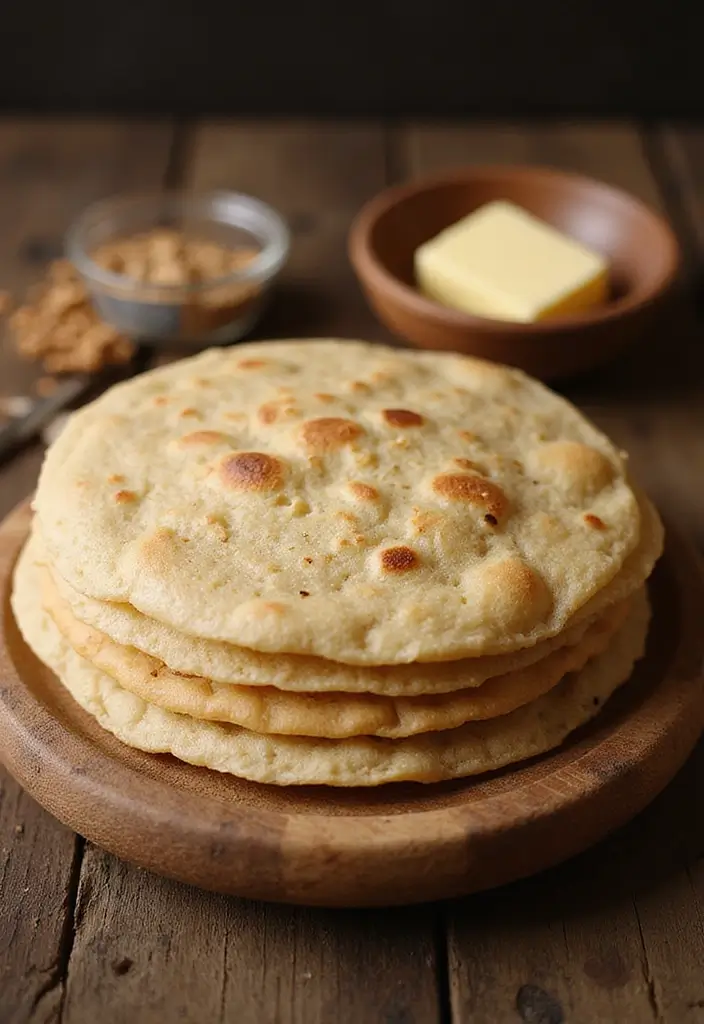 25 Healthy Indian Breakfast Recipes To Fuel Your Day 20 25 Healthy Indian Breakfast Recipes To Fuel Your Day - 20. Roti: Whole Wheat Flatbreads
