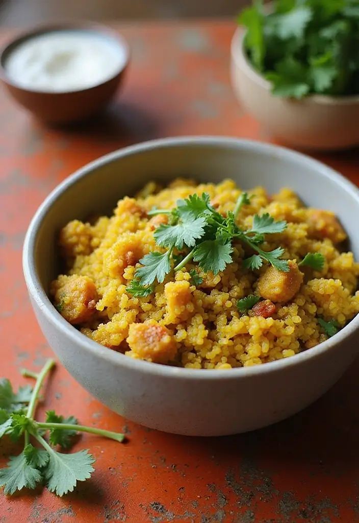 25 Healthy Vegetarian Indian Recipes Clean Eating Friendly 12 25 Healthy Vegetarian Indian Recipes Clean Eating Friendly - 12. Quinoa Upma (Savory Quinoa Breakfast)