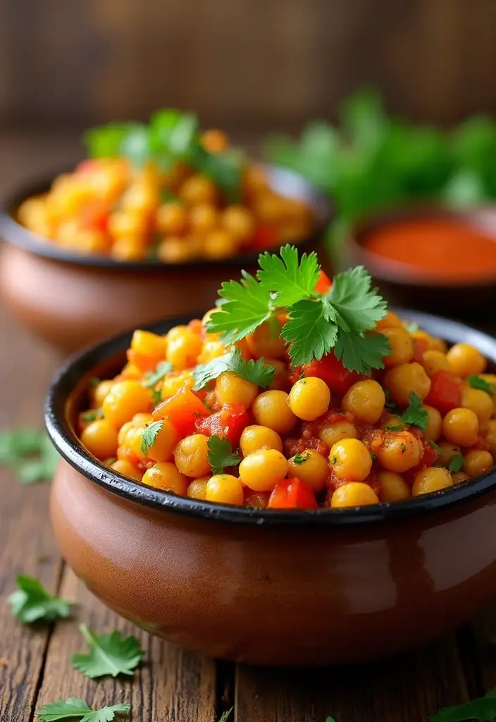25 Healthy Vegetarian Indian Recipes Clean Eating Friendly 2 25 Healthy Vegetarian Indian Recipes Clean Eating Friendly - 2. Chana Chaat (Spicy Chickpea Salad)