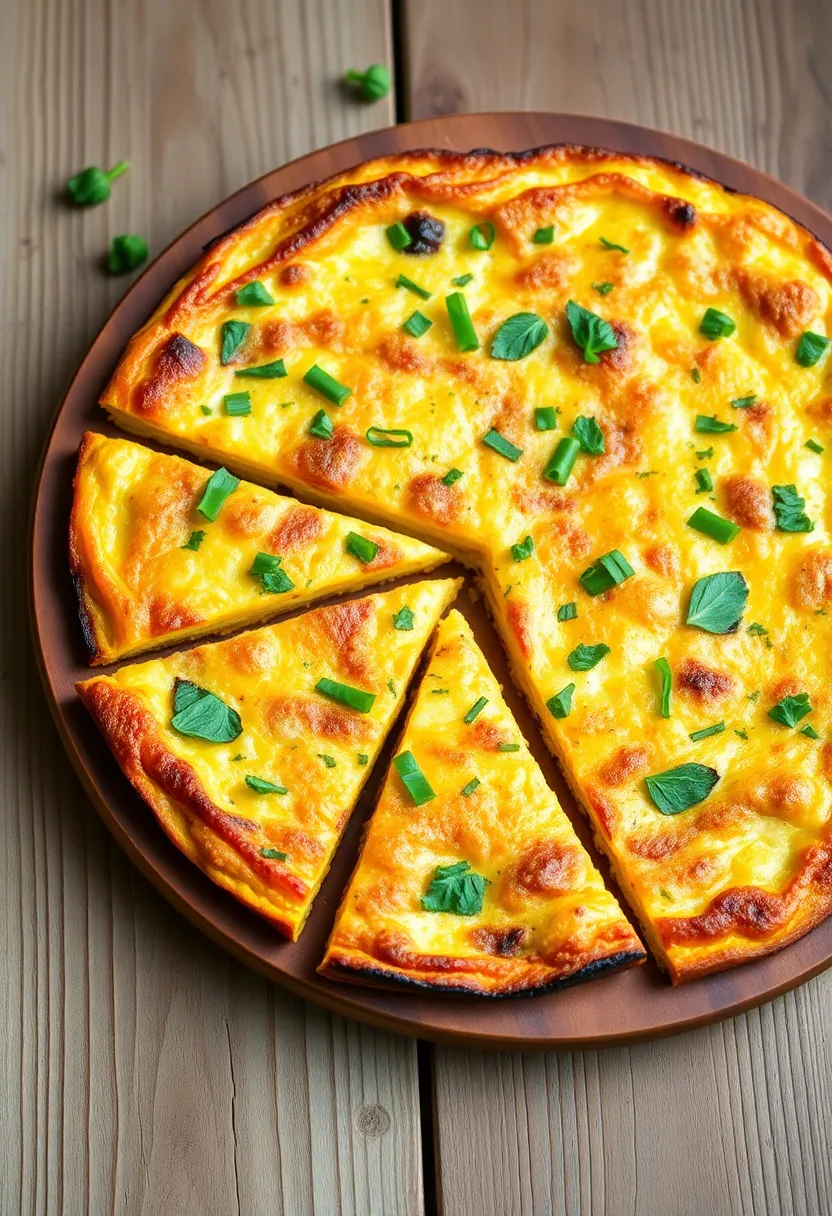25 Indian Egg Breakfast Recipes You’ll Want Every Morning 13 25 Indian Egg Breakfast Recipes You’ll Want Every Morning - 13. Cheesy Egg Frittata