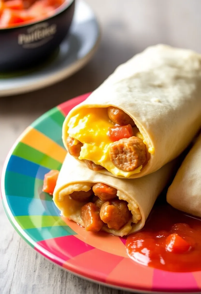 25 Indian Egg Breakfast Recipes You’ll Want Every Morning 19 25 Indian Egg Breakfast Recipes You’ll Want Every Morning - 19. Egg and Sausage Breakfast Burrito