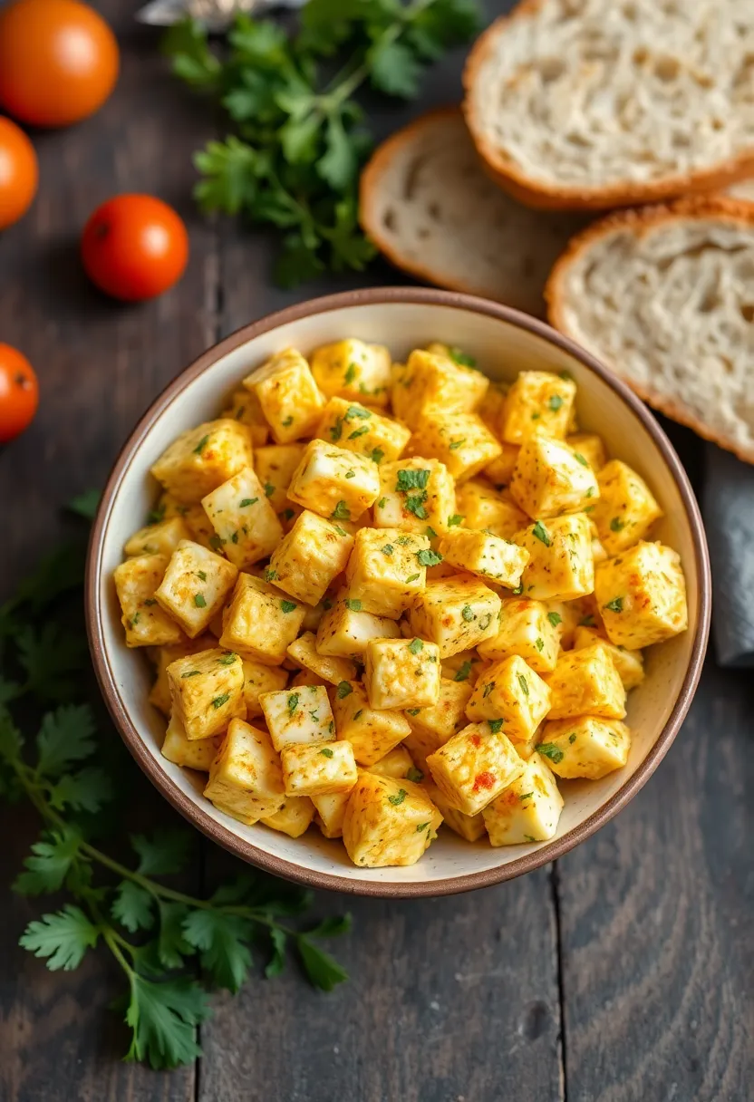 25 Indian Egg Breakfast Recipes You’ll Want Every Morning 22 25 Indian Egg Breakfast Recipes You’ll Want Every Morning - 22. Curried Egg Salad