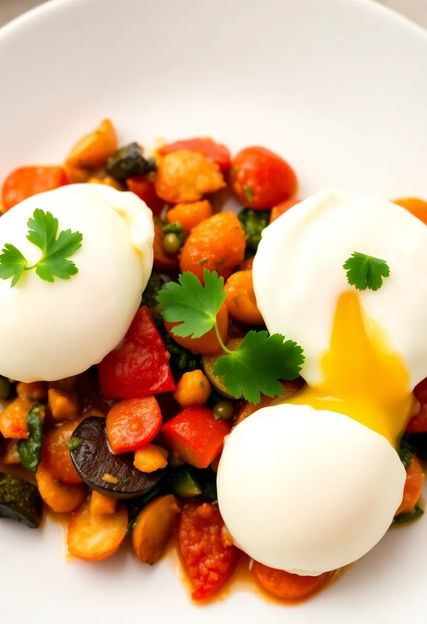 25 Indian Egg Breakfast Recipes You’ll Want Every Morning 8 25 Indian Egg Breakfast Recipes You’ll Want Every Morning - 8. Poached Eggs with Indian Spices