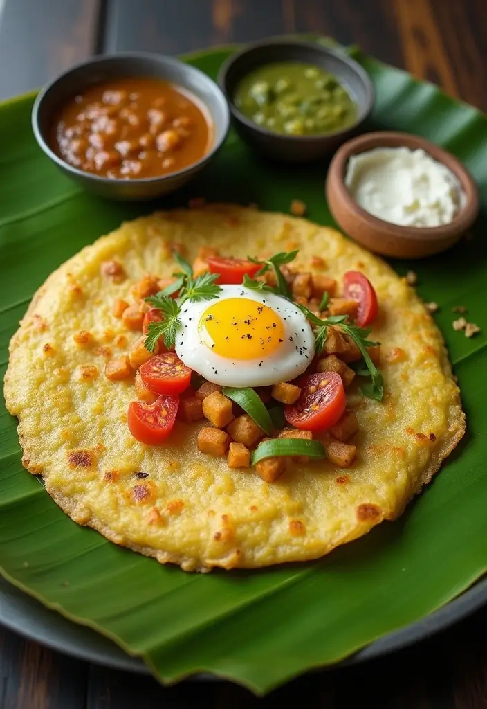 25 Indian Egg Dinner Recipes That Are Surprisingly Delicious 17 25 Indian Egg Dinner Recipes That Are Surprisingly Delicious - 17. Egg Uthappam
