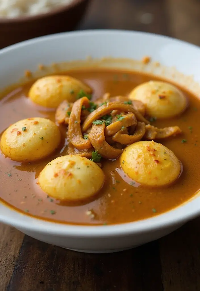 25 Indian Egg Dinner Recipes That Are Surprisingly Delicious 4 25 Indian Egg Dinner Recipes That Are Surprisingly Delicious - 4. Egg Drop Curry