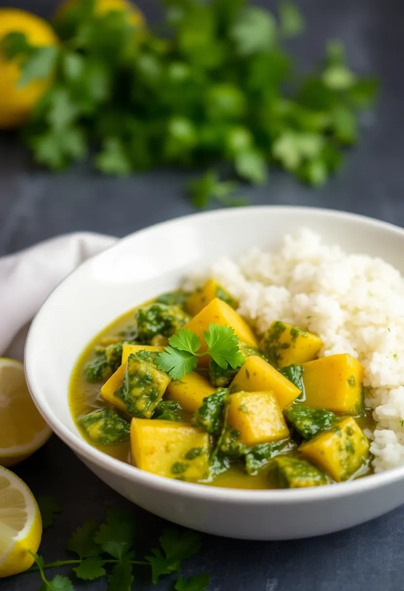 25 Indian Potato Side Dish Recipes That Steal The Show 10 25 Indian Potato Side Dish Recipes That Steal The Show - 10. Aloo and Spinach: A Nutrient-Packed Dish