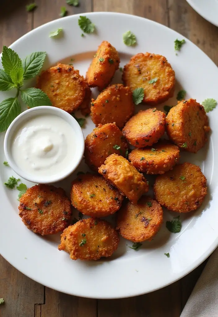 25 Indian Potato Side Dish Recipes That Steal The Show 3 25 Indian Potato Side Dish Recipes That Steal The Show - 3. Aloo Baida: A Spicy Potato Delight