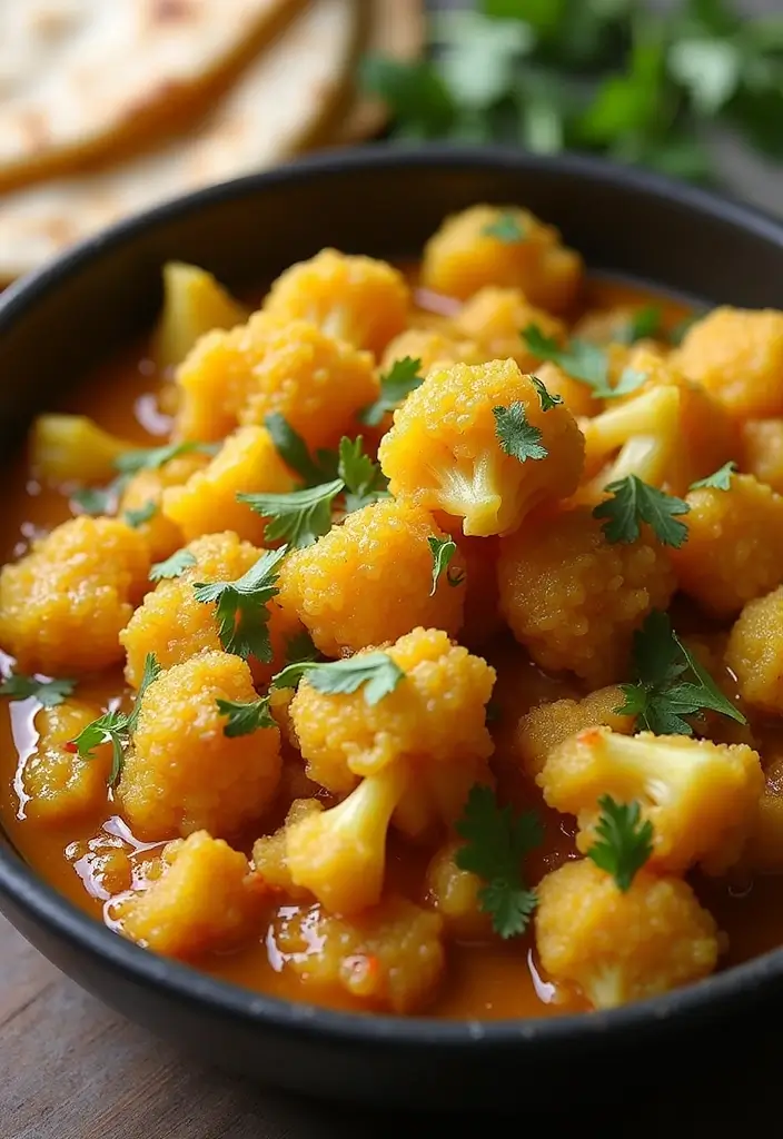 25 Indian Vegetarian Curry Recipes That Warm The Soul 16. Cauliflower Potato Masala