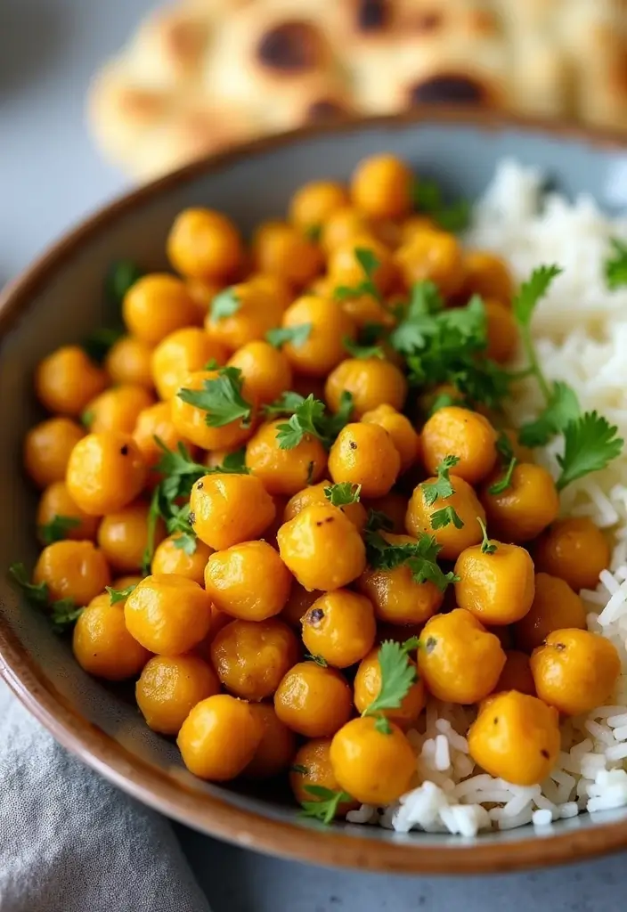 25 Indian Vegetarian Curry Recipes That Warm The Soul 24. Vegan Butter Chickpeas