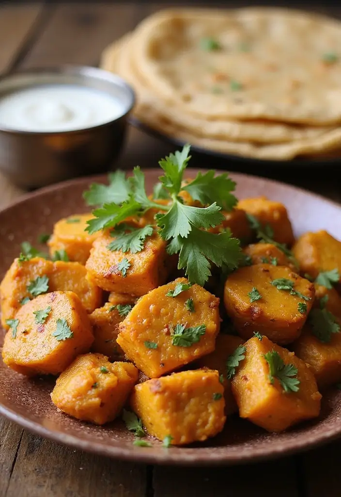 25 No Onion No Garlic Indian Recipes That Still Taste Amazing 1. Aloo Gobi Potato and Cauliflower