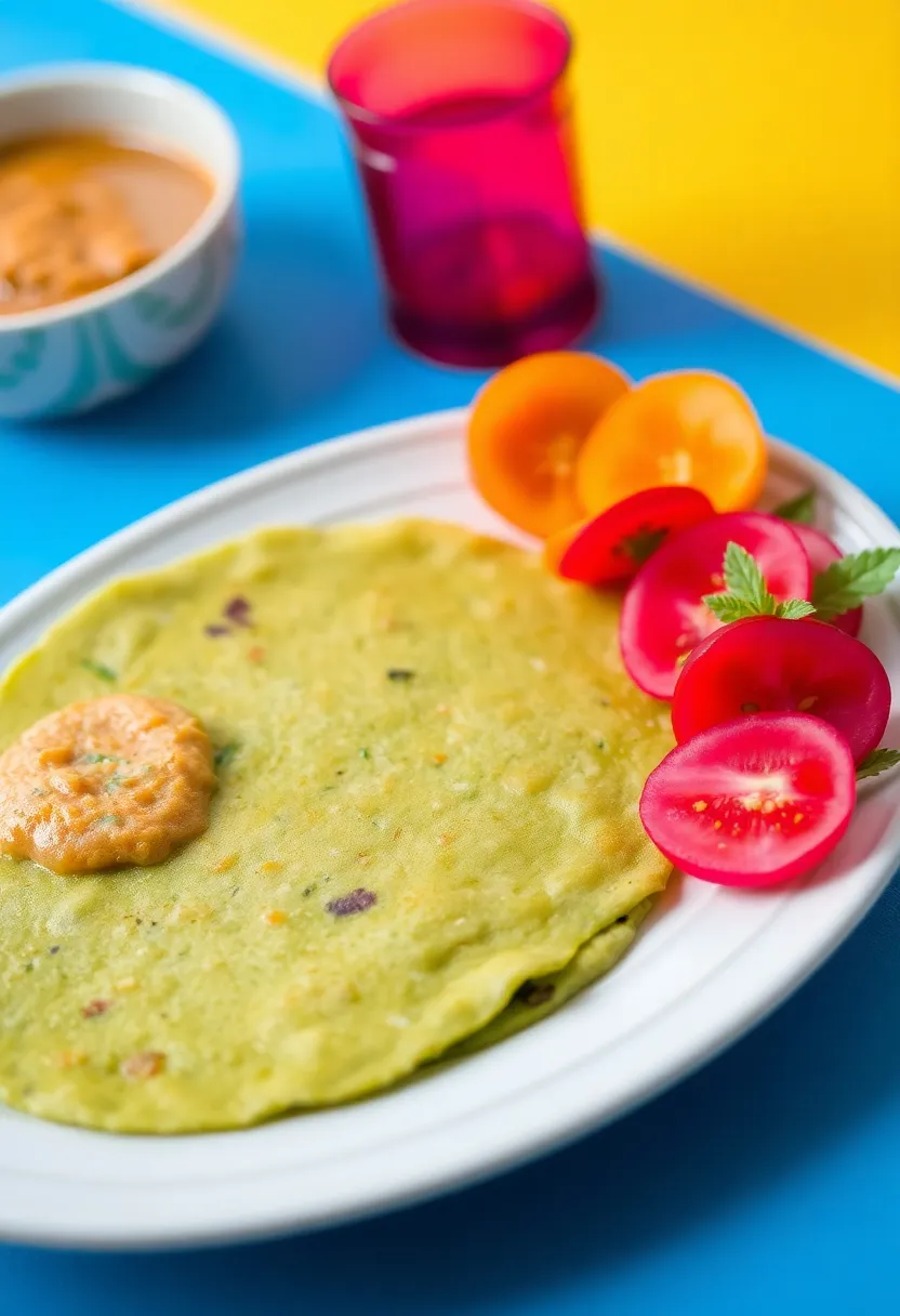 25 No Onion No Garlic Indian Recipes That Still Taste Amazing 18. Pesarattu Green Gram Pancakes