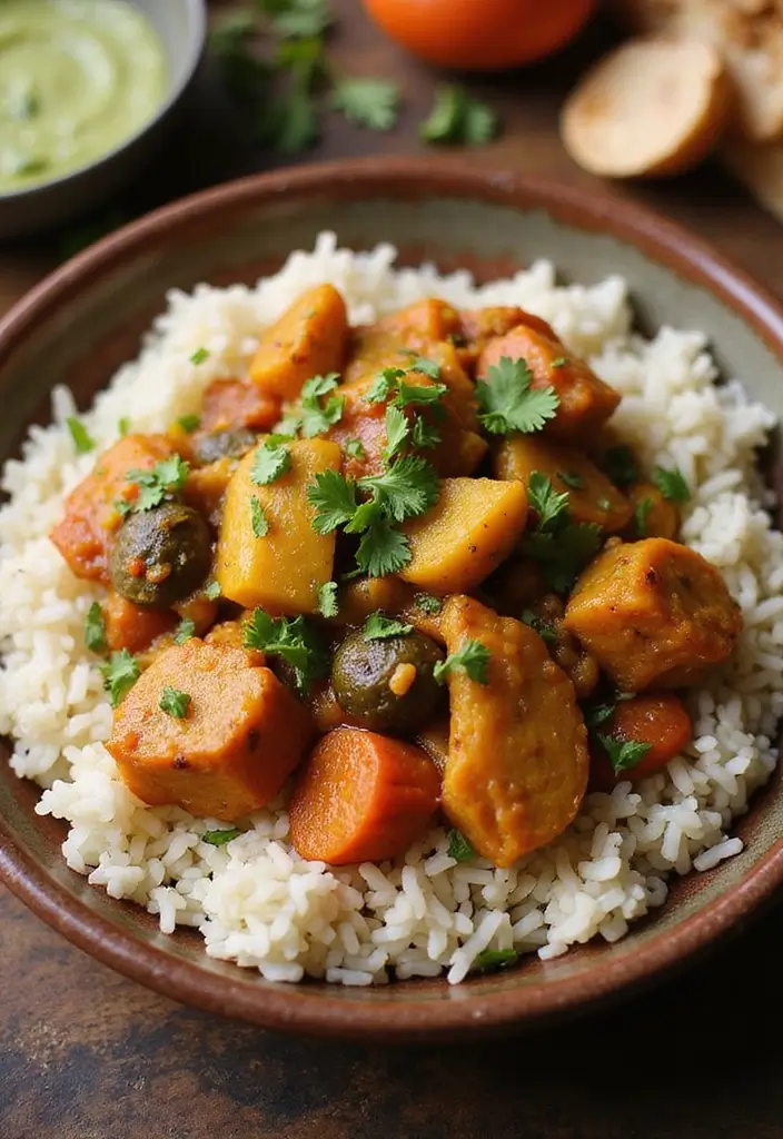 25 No Onion No Garlic Indian Recipes That Still Taste Amazing 9. Vegetable Curry