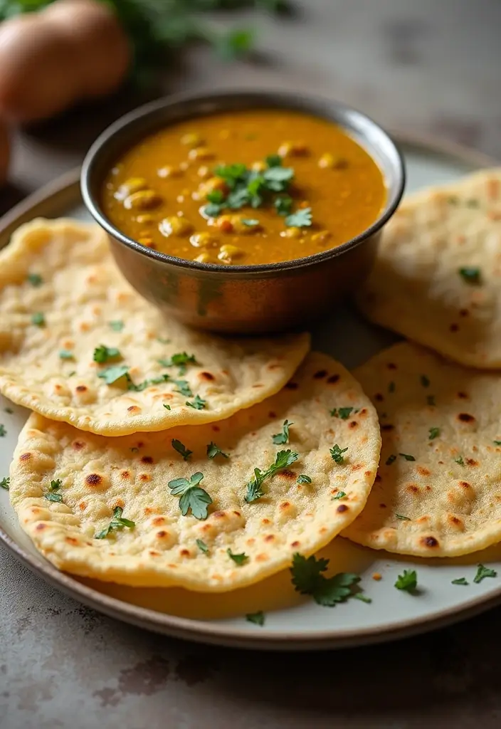 25 Quick Indian Lunch Box Recipes Perfect For Busy Office Days 22 25 Quick Indian Lunch Box Recipes Perfect For Busy Office Days - 22. Chapati with Dal Tadka