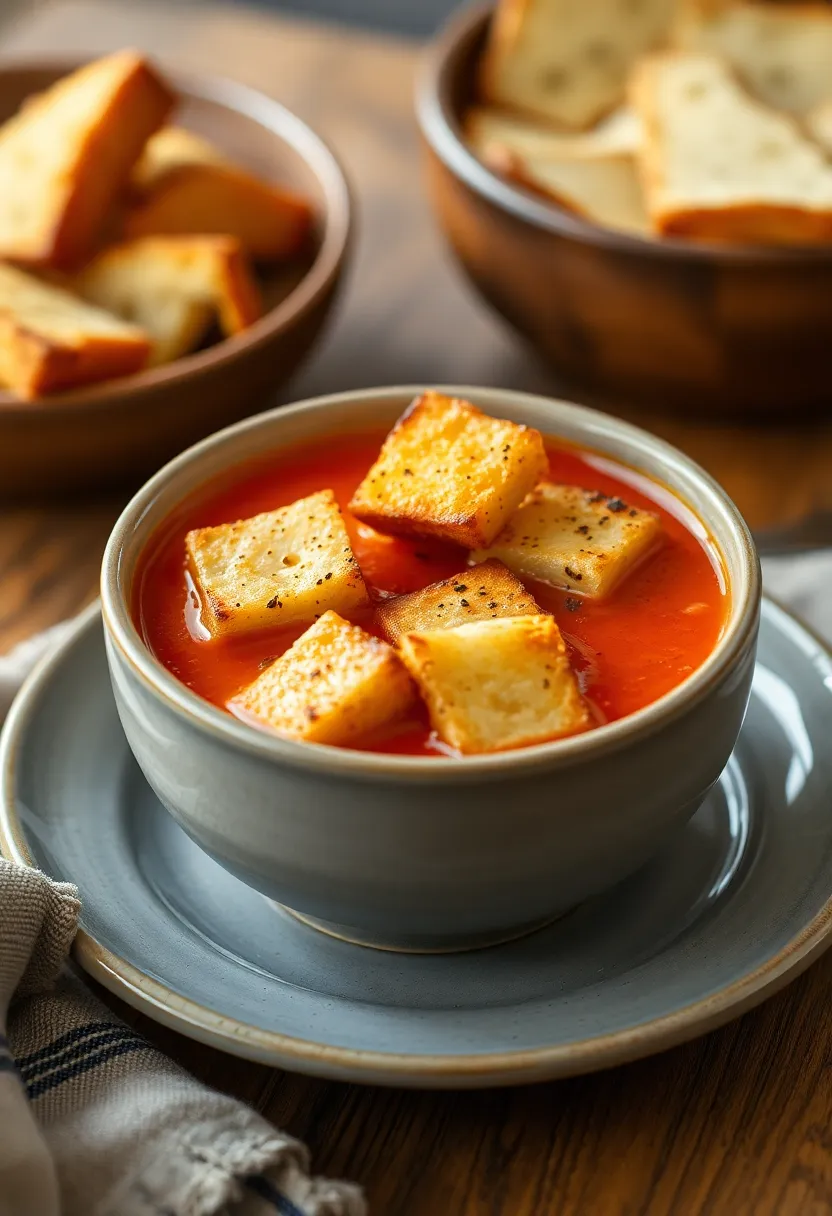 25 Quick Indian Snack Recipes For Instant Cravings 11 25 Quick Indian Snack Recipes For Instant Cravings - 11. Tomato Soup with Grilled Cheese Croutons