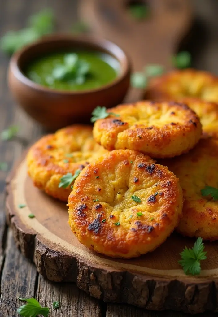 25 Vegetarian Indian Air Fryer Recipes: Guilt-Free Comfort Food 1 25 Vegetarian Indian Air Fryer Recipes: Guilt-Free Comfort Food - 1. Air Fryer Aloo Tikki