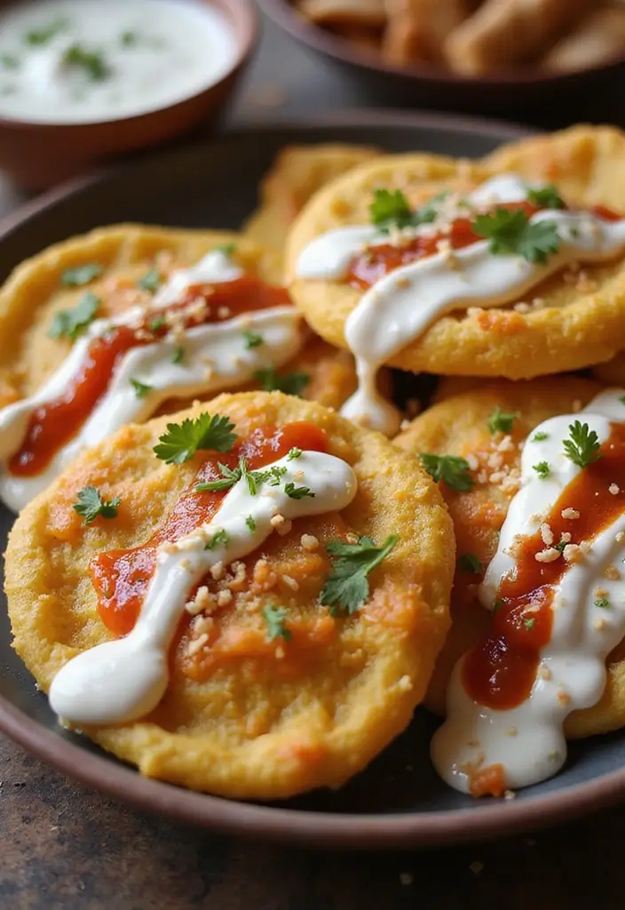 25 Vegetarian Indian Air Fryer Recipes: Guilt-Free Comfort Food 13 25 Vegetarian Indian Air Fryer Recipes: Guilt-Free Comfort Food - 13. Air Fryer Dahi Puri