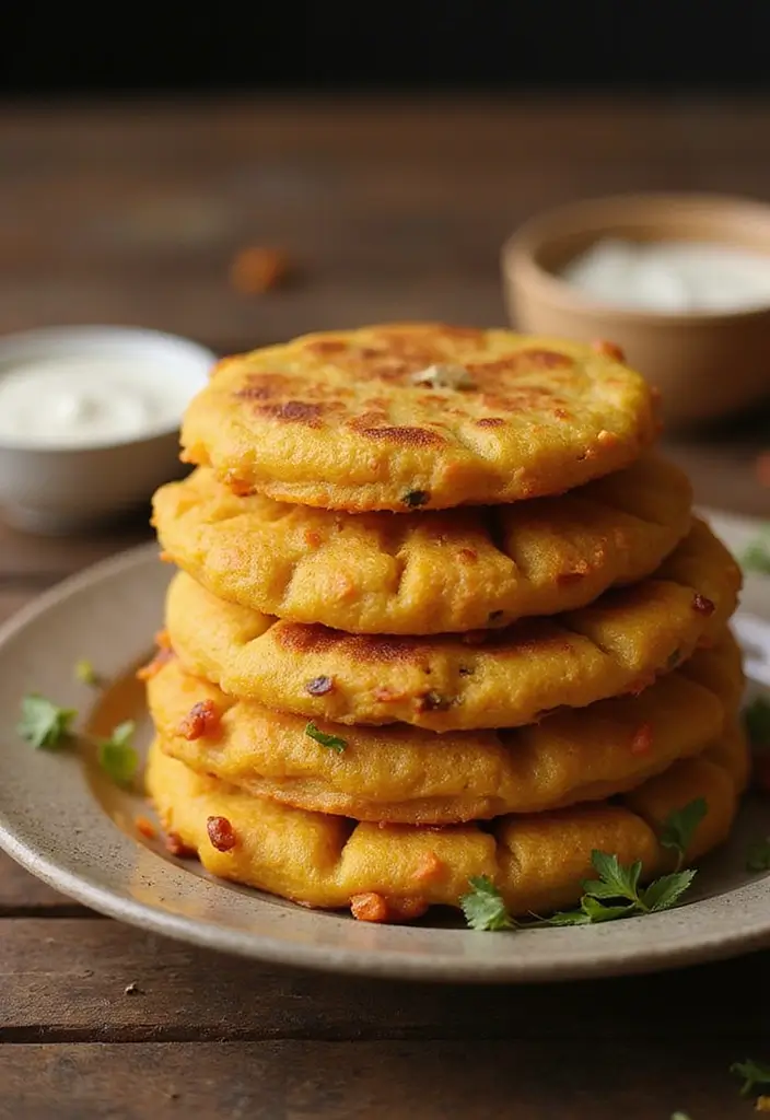 25 Vegetarian Indian Air Fryer Recipes: Guilt-Free Comfort Food 17 25 Vegetarian Indian Air Fryer Recipes: Guilt-Free Comfort Food - 17. Air Fryer Besan Chilla