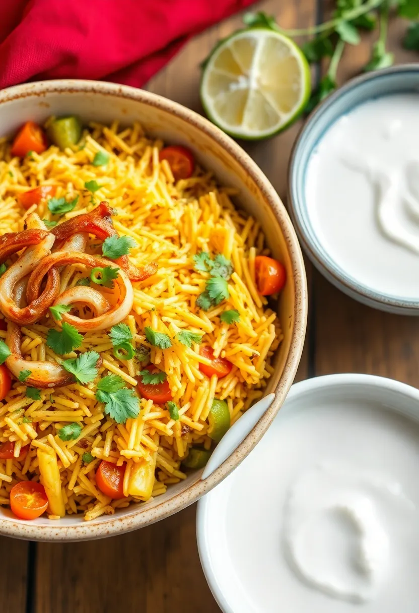 25 Vegetarian Indian Air Fryer Recipes: Guilt-Free Comfort Food 21 25 Vegetarian Indian Air Fryer Recipes: Guilt-Free Comfort Food - 21. Air Fryer Vegetable Biryani