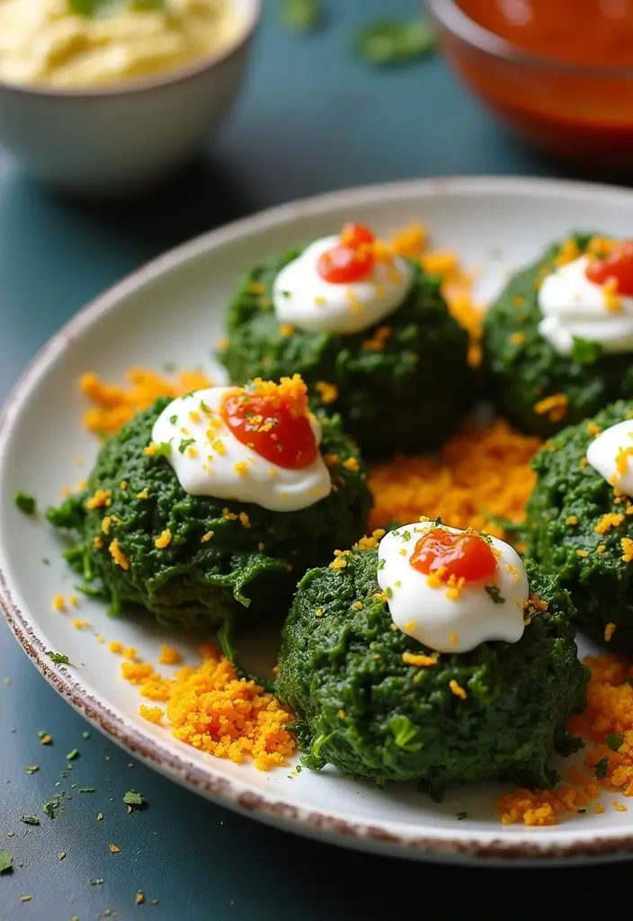 25 Vegetarian Indian Air Fryer Recipes: Guilt-Free Comfort Food 23 25 Vegetarian Indian Air Fryer Recipes: Guilt-Free Comfort Food - 23. Air Fryer Palak Chaat