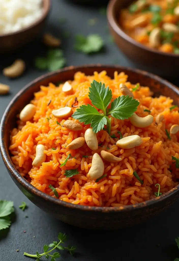 25 Vegetarian Indian Air Fryer Recipes: Guilt-Free Comfort Food 24 25 Vegetarian Indian Air Fryer Recipes: Guilt-Free Comfort Food - 24. Air Fryer Puliyodarai