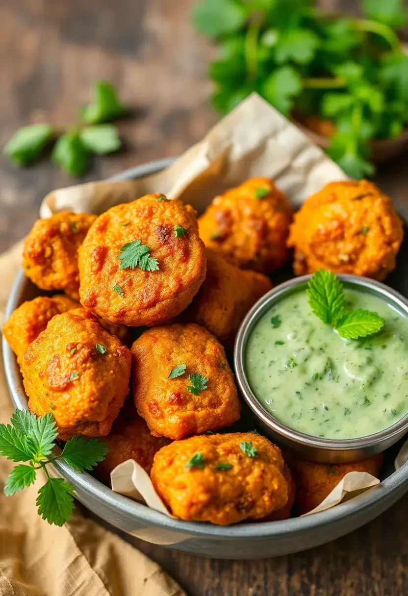 25 Vegetarian Indian Air Fryer Recipes: Guilt-Free Comfort Food 25 25 Vegetarian Indian Air Fryer Recipes: Guilt-Free Comfort Food - 25. Air Fryer Vegetable Pakoras