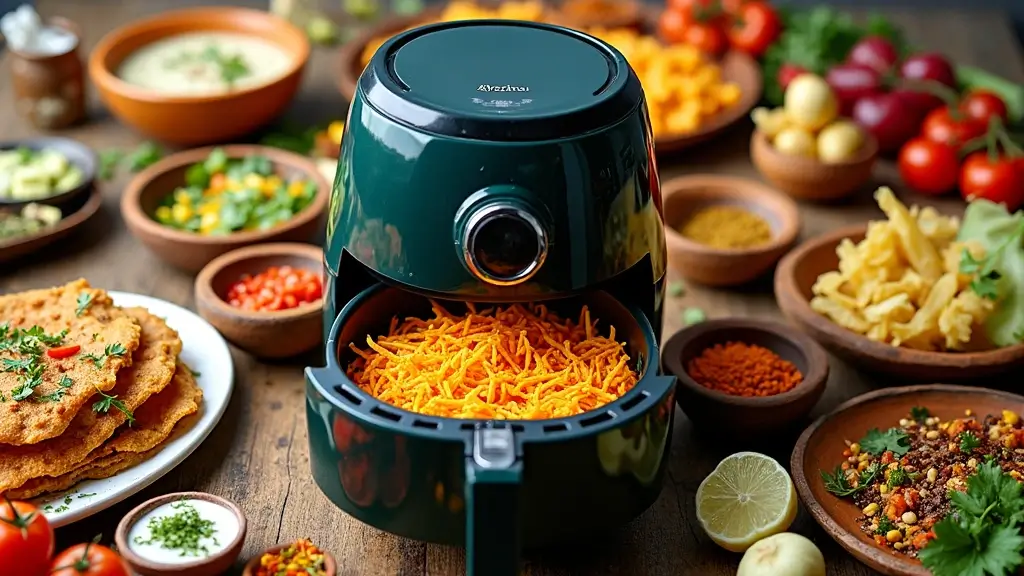 25 Vegetarian Indian Air Fryer Recipes: Guilt-Free Comfort Food