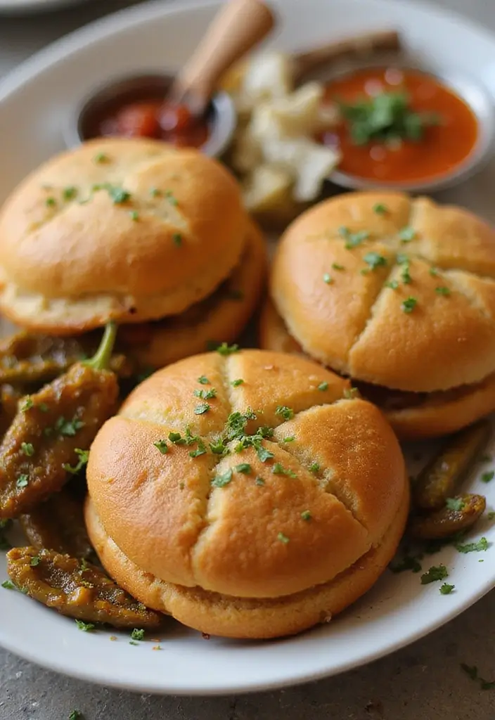27 Classic Indian Vegetarian Dishes That Never Fail 7 27 Classic Indian Vegetarian Dishes That Never Fail - 7. Vada Pav