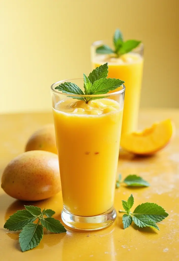 27 Creamy Indian Recipes With Fresh Cream That Melt In Your Mouth 16 27 Creamy Indian Recipes With Fresh Cream That Melt In Your Mouth - 16. Mango Lassi