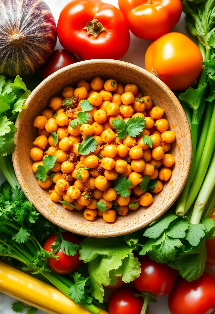 27 Easy Veg Indian Recipes Ready In Minutes 18 27 Easy Veg Indian Recipes Ready In Minutes - 18. Spicy Chickpea Salad