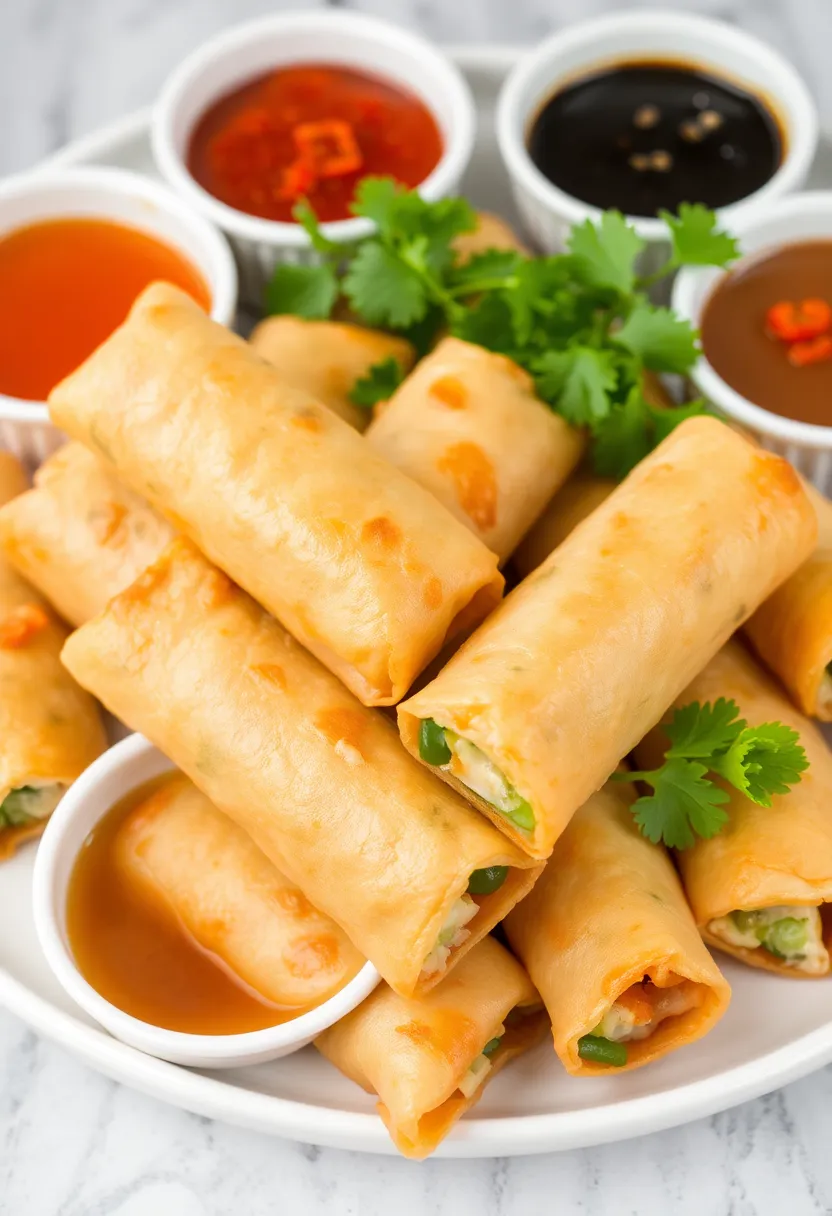 27 Easy Vegetarian Indian Dinner Recipes Healthy And Comforting 13. Vegetable Spring Rolls