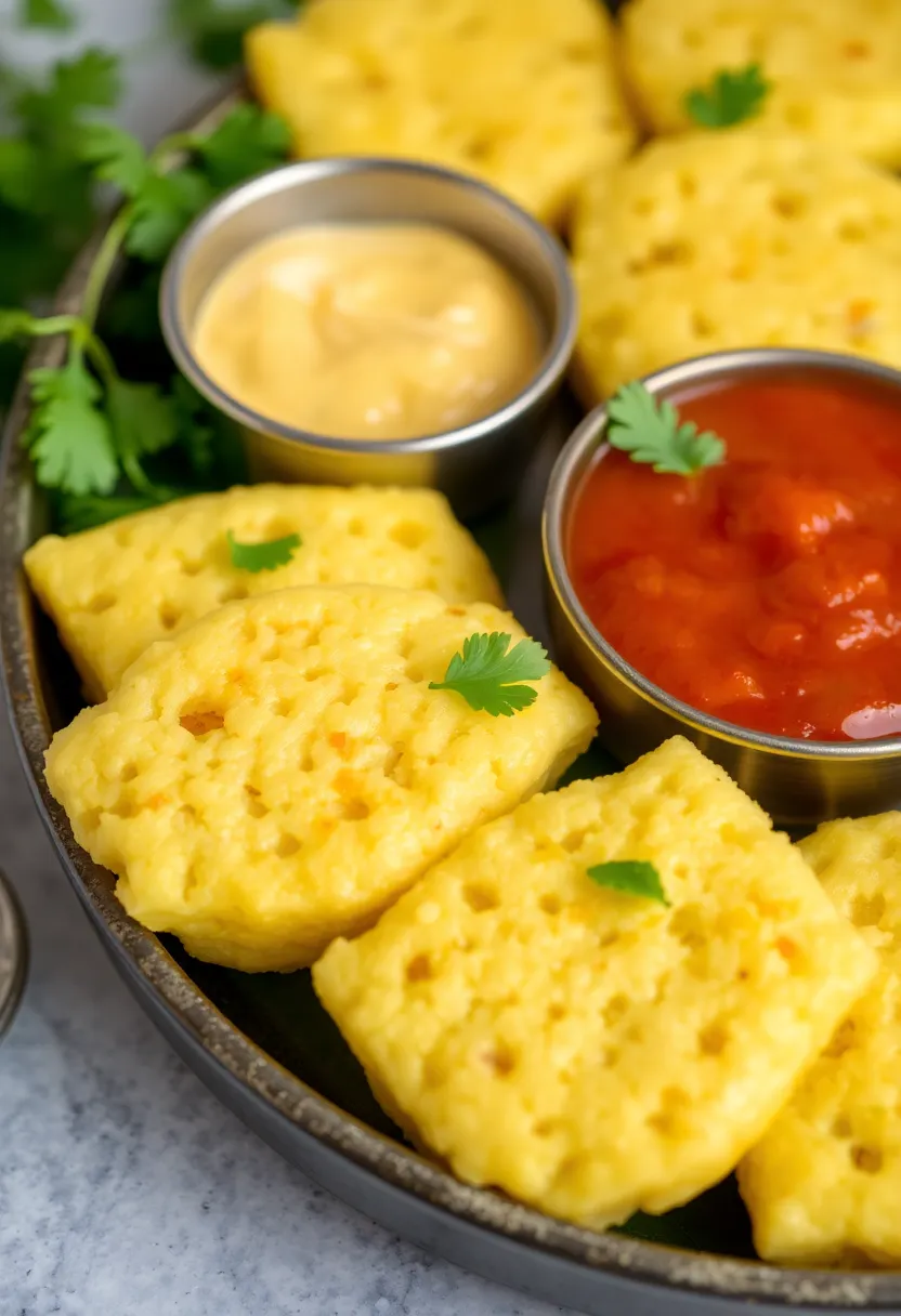 27 Easy Vegetarian Indian Dinner Recipes Healthy And Comforting 17. Dhokla