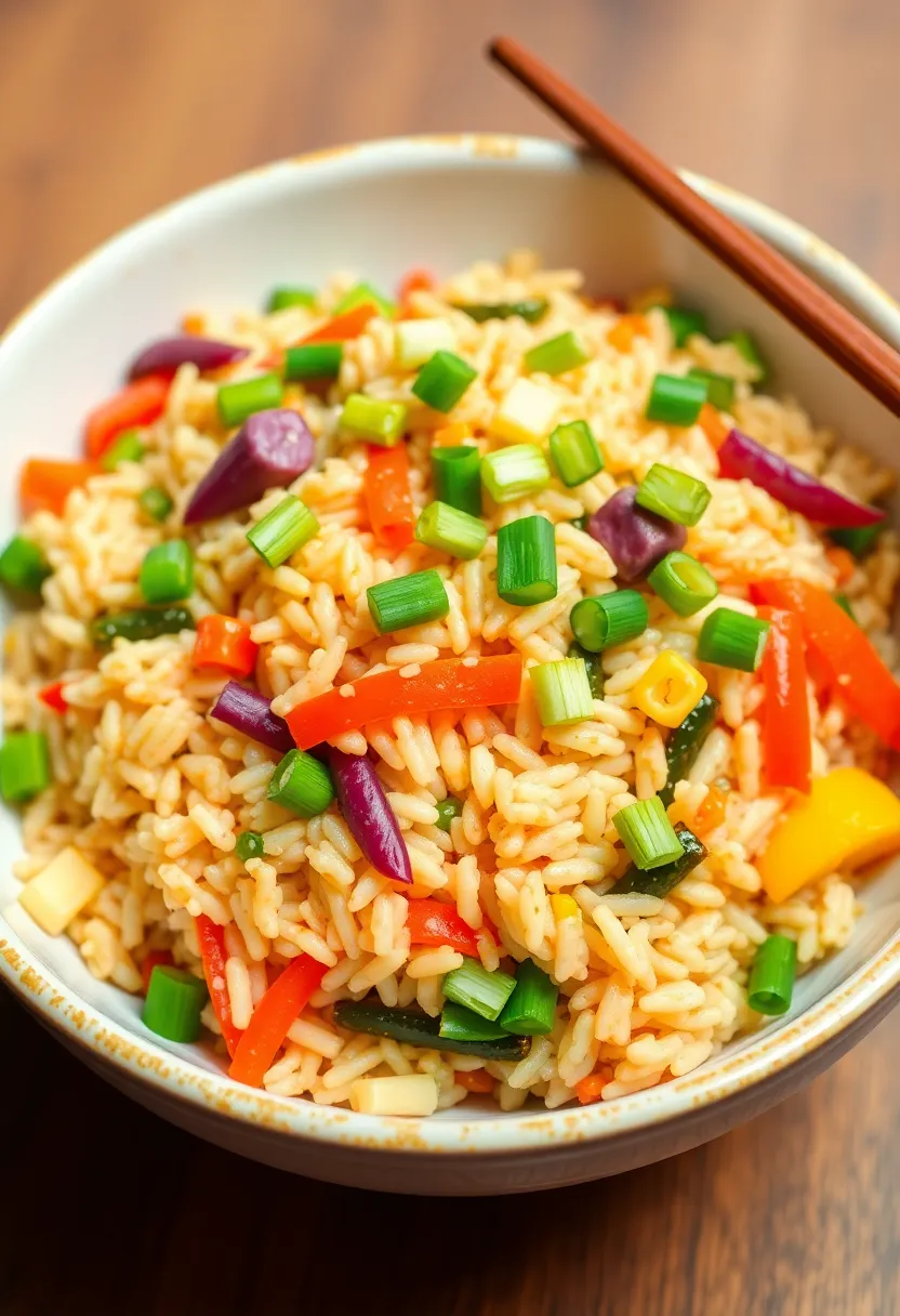 27 Easy Vegetarian Indian Dinner Recipes Healthy And Comforting 19. Vegetable Fried Rice