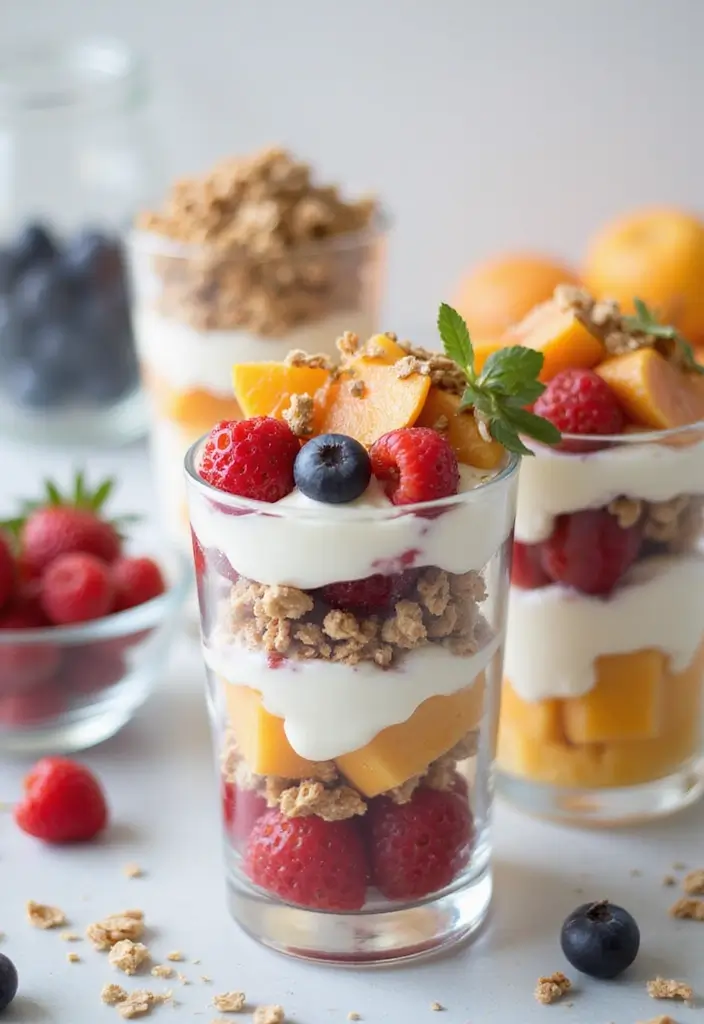 27 Healthy Indian Dessert Recipes That Wont Ruin Your Diet 25. Yogurt Parfait with Granola