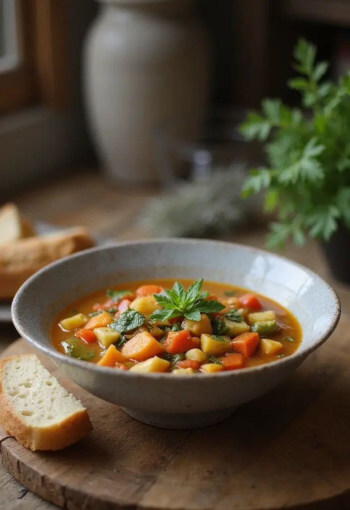 27 Healthy Indian Veg Lunch Recipes That Actually Taste Good 15 27 Healthy Indian Veg Lunch Recipes That Actually Taste Good - 15. Mixed Vegetable Soup