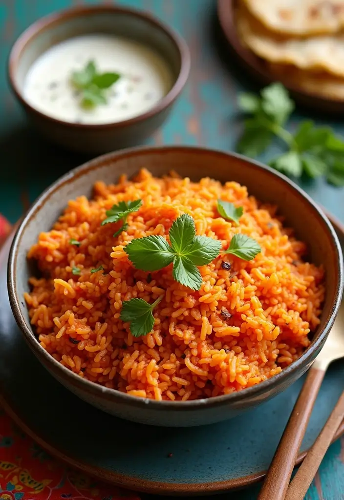 27 Healthy Indian Veg Lunch Recipes That Actually Taste Good 23 27 Healthy Indian Veg Lunch Recipes That Actually Taste Good - 23. Tomato Rice