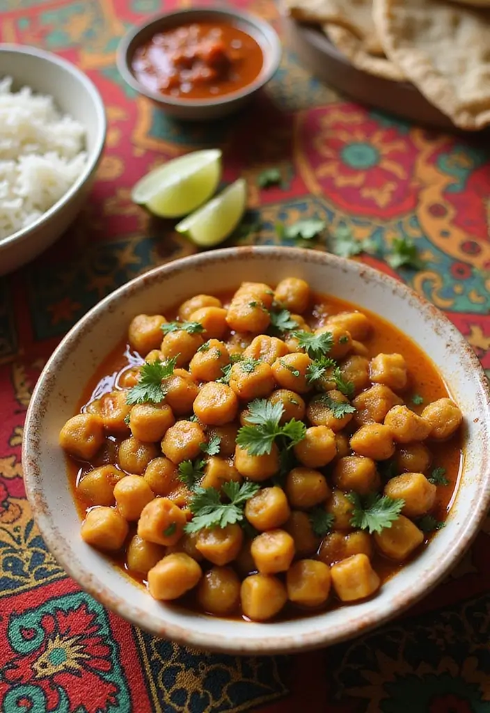 27 Healthy Indian Veg Lunch Recipes That Actually Taste Good 3 27 Healthy Indian Veg Lunch Recipes That Actually Taste Good - 3. Chana Masala