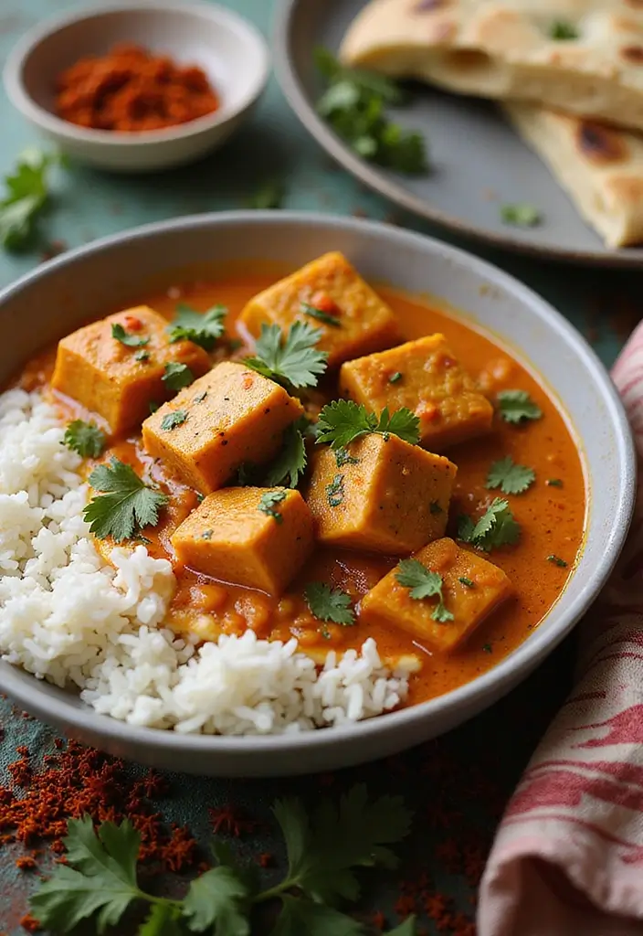 27 Healthy Indian Veg Lunch Recipes That Actually Taste Good 8 27 Healthy Indian Veg Lunch Recipes That Actually Taste Good - 8. Tofu Curry