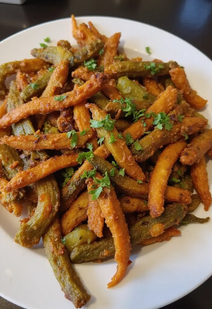 27 Iconic Indian Street Snack Recipes Everyone Loves 25 27 Iconic Indian Street Snack Recipes Everyone Loves - 25. Bhindi Fry