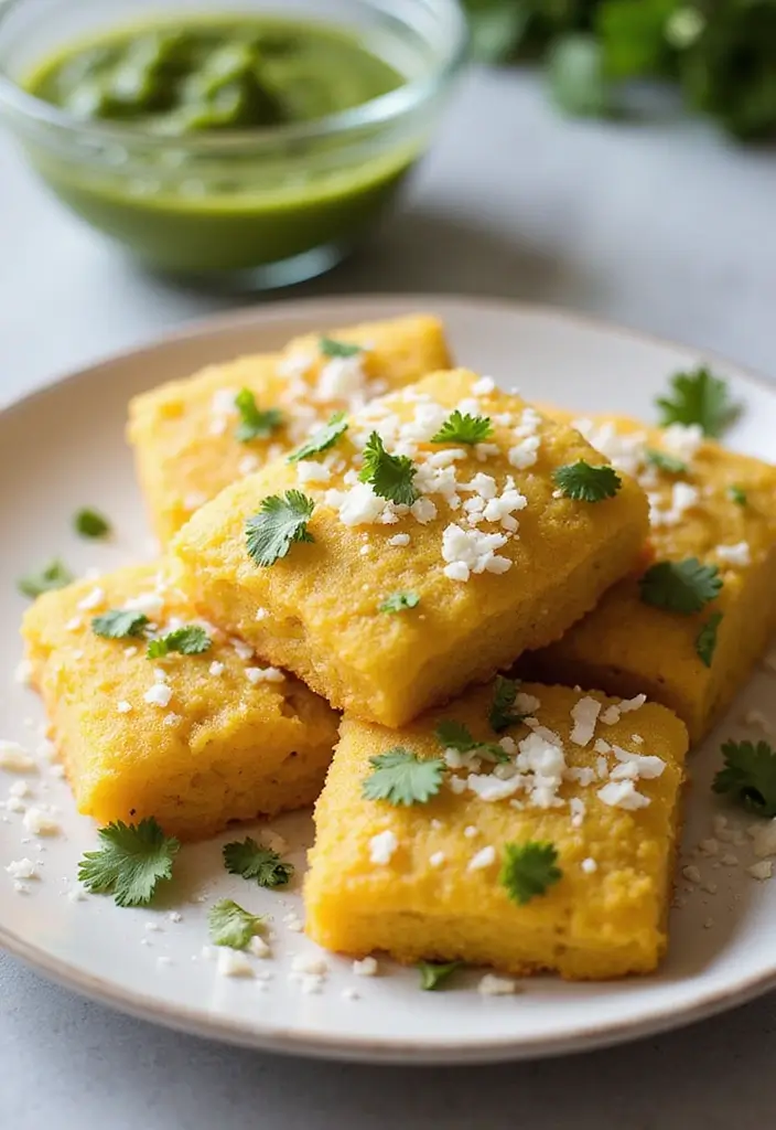 27 Iconic Indian Street Snack Recipes Everyone Loves 4 27 Iconic Indian Street Snack Recipes Everyone Loves - 4. Dhokla