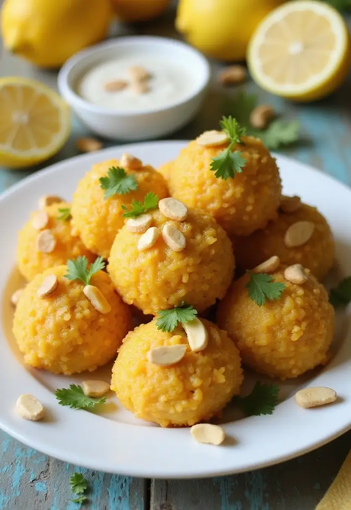 27 No Cook Indian Recipes Without Fire For Kids And Parties 14 27 No Cook Indian Recipes Without Fire For Kids And Parties - 14. Lemon Rice Bites
