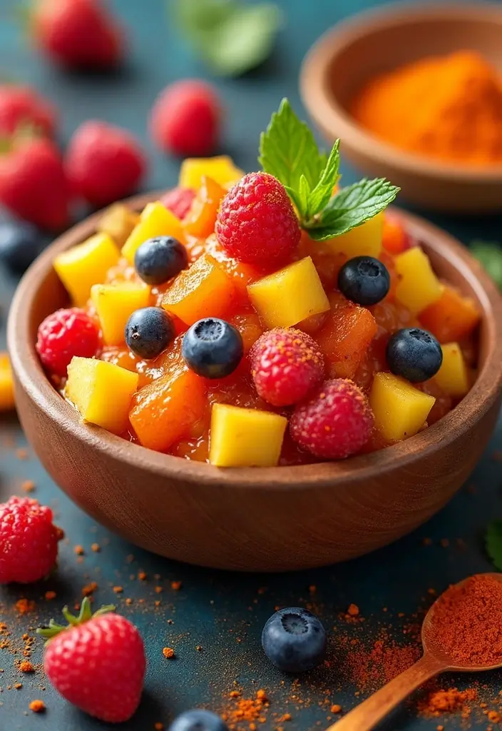 27 No Cook Indian Recipes Without Fire For Kids And Parties 4 27 No Cook Indian Recipes Without Fire For Kids And Parties - 4. Spiced Fruit Chaat